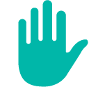 Icon of a person's hand